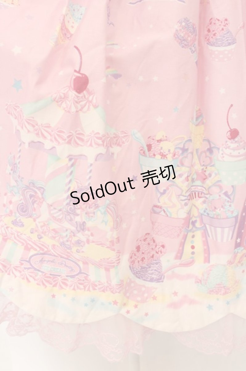 画像3: Angelic Pretty / MilkyPlanetジャンパースカート  ピンク O-24-09-23-011-AP-OP-IG-OS (3)
