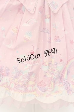 画像4: Angelic Pretty / MilkyPlanetジャンパースカート  ピンク O-24-09-24-006-AP-OP-OW-OS