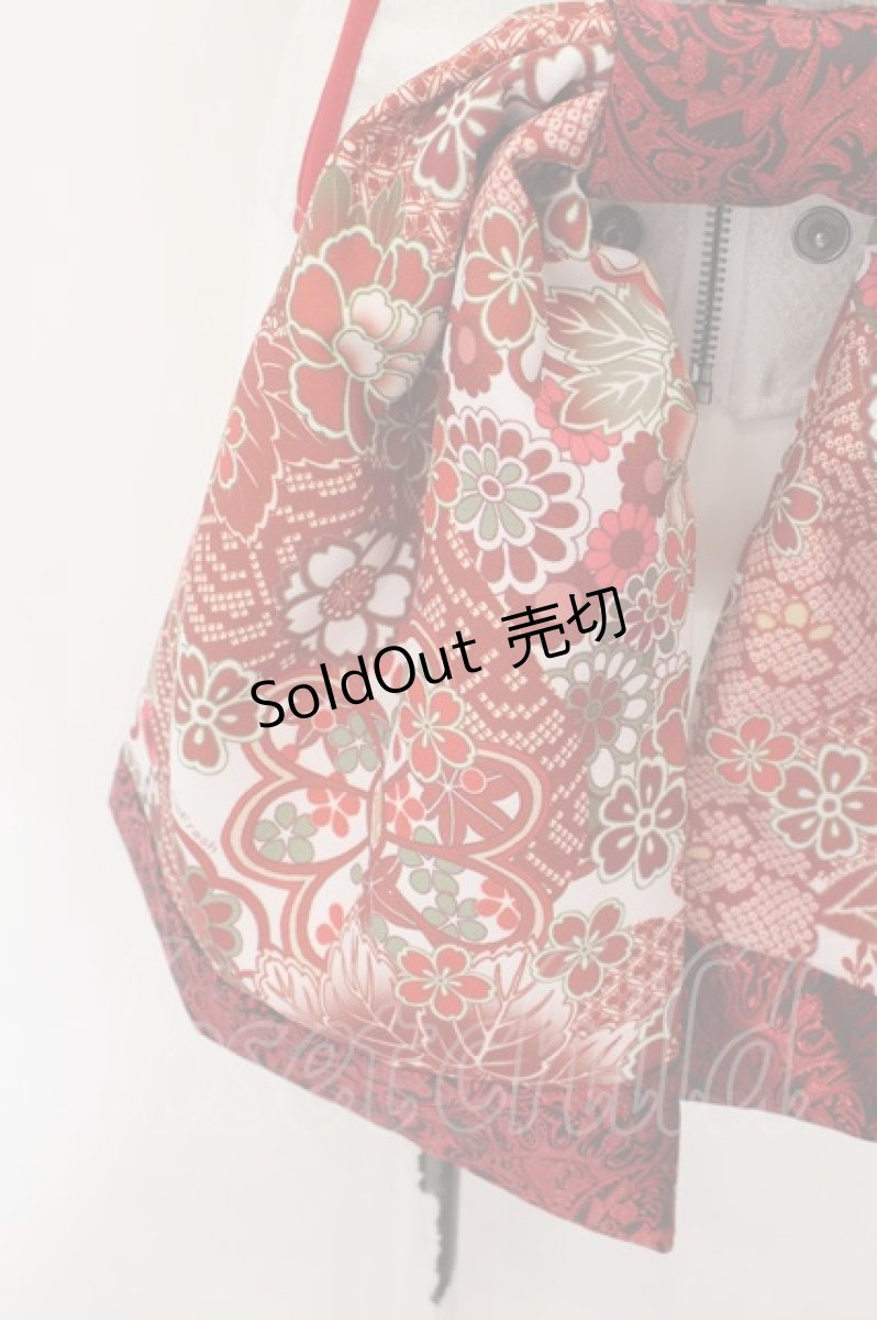 画像2: Qutie Frash / 2024プレミアムセット-繚乱- コルセット  ホワイト×レッド O-24-09-24-071-QU-TO-IG-ZI (2)