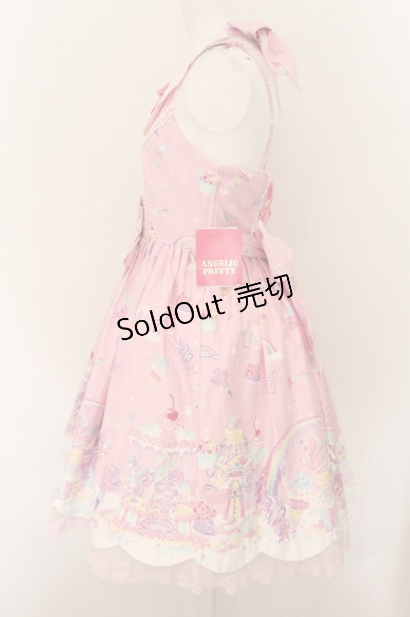 画像5: Angelic Pretty / MilkyPlanetジャンパースカート  ピンク O-24-09-24-006-AP-OP-OW-OS (5)