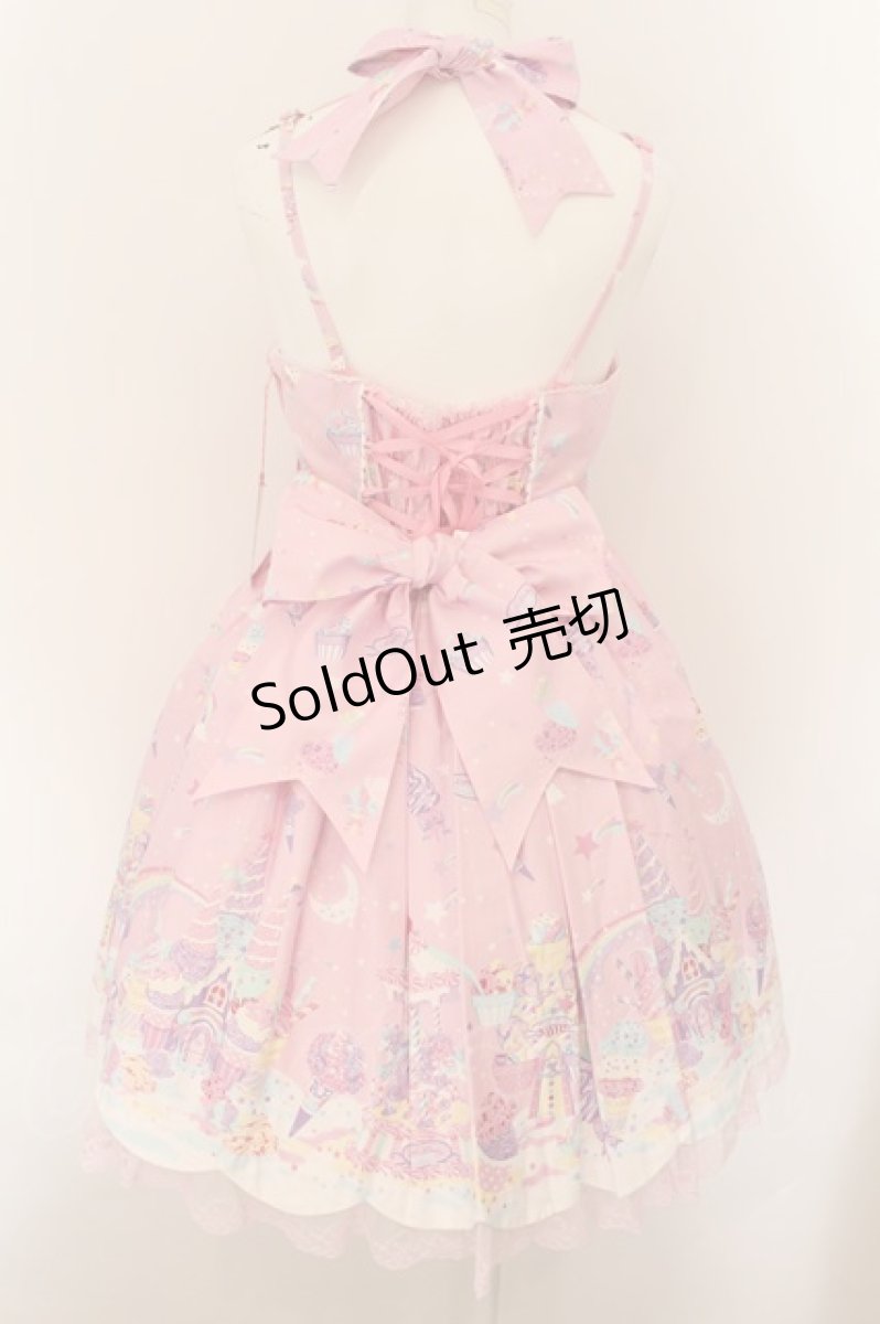 画像6: Angelic Pretty / MilkyPlanetジャンパースカート  ピンク O-24-09-24-006-AP-OP-OW-OS (6)