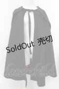 ATELIER BOZ / フードミニマント  ブラック O-24-09-24-112-EL-JA-OW-ZS