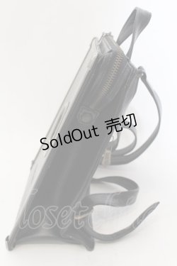 画像4: Jean Paul GAULTIER / ルビーアイリュック  ブラック×レッド O-24-09-24-144-GO-BG-IG-OS