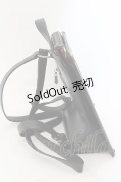 画像5: Jean Paul GAULTIER / ルビーアイリュック  ブラック×レッド O-24-09-24-144-GO-BG-IG-OS