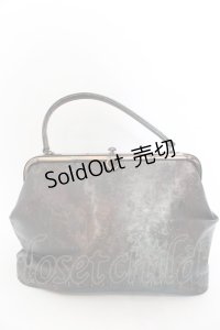 Jean Paul GAULTIER / Vサイバーがま口バッグ  偏光色 O-24-09-24-146-GO-BG-IG-OS