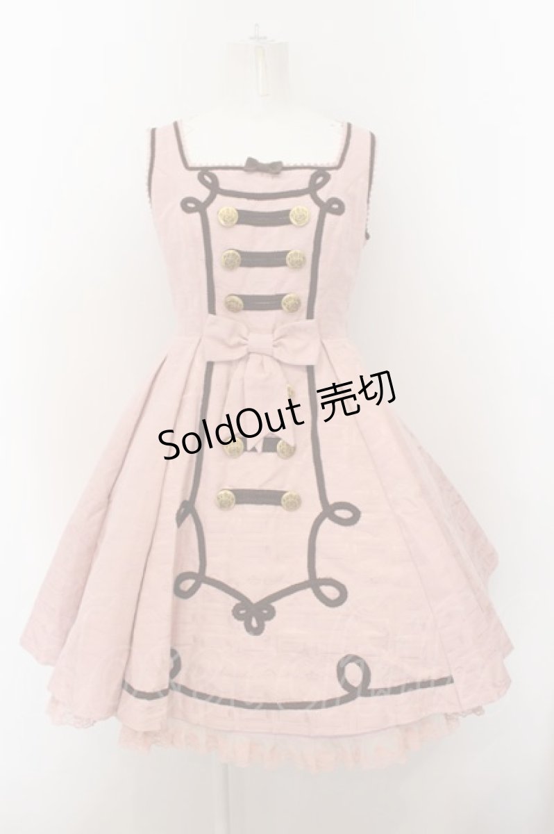 画像1: Angelic Pretty / Melty Whip Chocolateジャンパースカート  ピンク O-24-09-25-084-AP-OP-IG-OS (1)