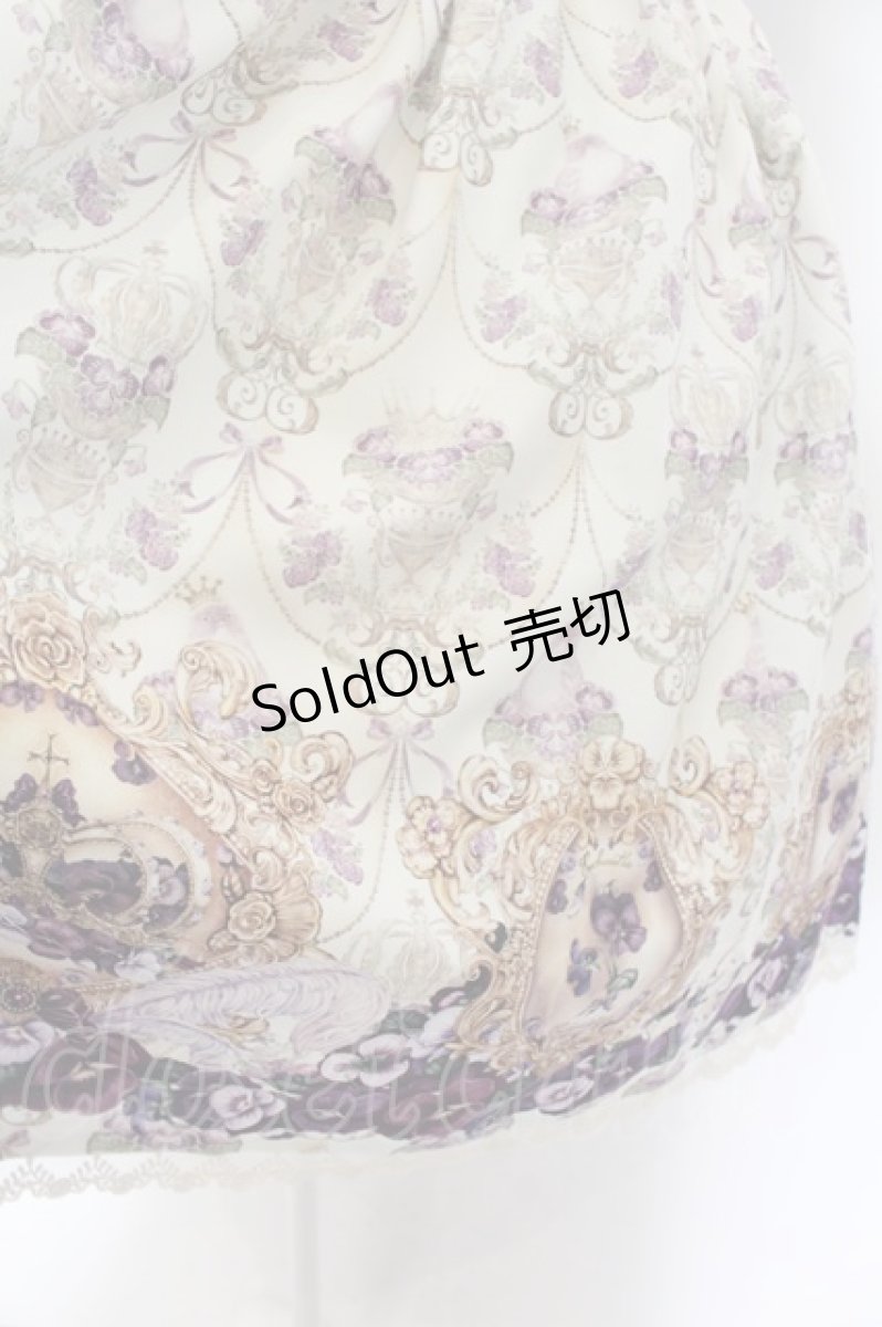 画像2: Enchantlic Enchantilly / すみれ姫の王冠ワンピース  キナリ O-24-09-28-121-LO-OP-OW-OS (2)