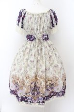 画像3: Enchantlic Enchantilly / すみれ姫の王冠ワンピース  キナリ O-24-09-28-121-LO-OP-OW-OS (3)