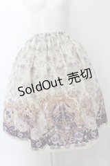 Enchantlic Enchantilly / すみれ姫の王冠スカート  アイボリー O-24-09-28-127-LO-SK-OW-OS