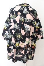 画像2: 【SALE】RNA / PINK MOTELロンドンスーベニアシャツ M ブラック（公式展開ブルーグレー） O-24-09-30-063-PU-BL-OW-ZT035 (2)
