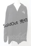 RNA / スカシャツジャケット  ブラック O-24-09-30-066-PU-JA-IG-ZT035