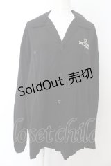 RNA / スカシャツジャケット  ブラック O-24-09-30-066-PU-JA-IG-ZT035