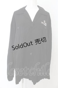 RNA / スカシャツジャケット  ブラック O-24-09-30-066-PU-JA-IG-ZT035