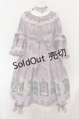 metamorphose / 薔薇の聖堂ワンピース  ラベンダー系 O-24-10-05-005-ME-OP-OW-OS
