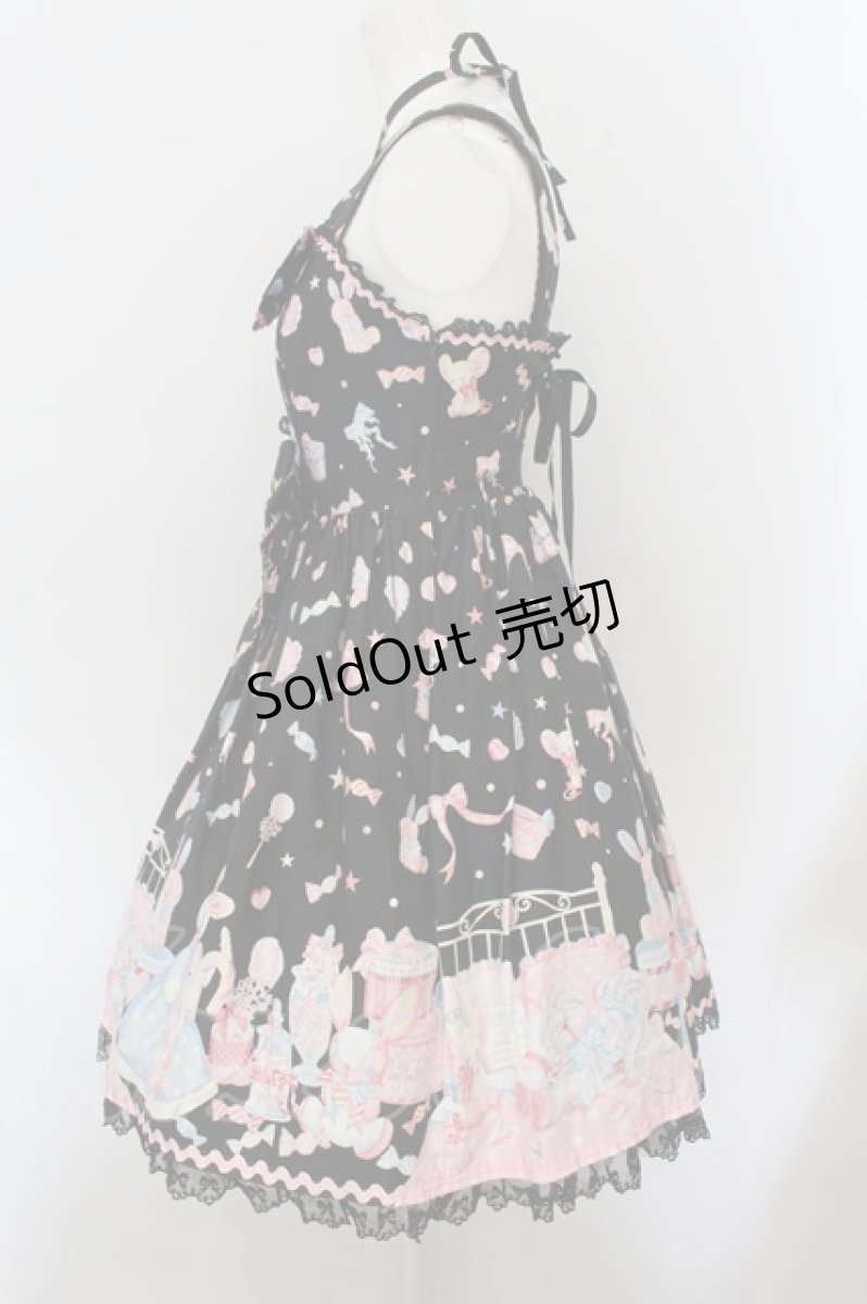 画像3: Angelic Pretty / ドリーミィドールハウススペシャルセットのジャンパースカート  クロ O-24-10-05-007-AP-OP-OW-OS (3)