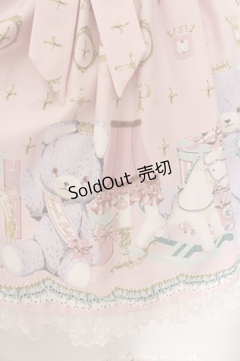 画像3: Angelic Pretty / Charlotte's Bearワンピース  ピンク O-24-10-08-040-AP-OP-IG-OS (3)