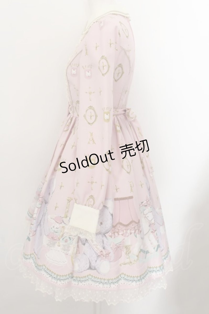 画像4: Angelic Pretty / Charlotte's Bearワンピース  ピンク O-24-10-08-040-AP-OP-IG-OS (4)