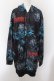 画像1: NieR Clothing / 転写ptジップアップパーカー F 天使悪魔（ブラック） O-24-10-08-013-PU-TO-OW-ZT324 (1)