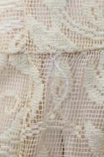 画像2: 【SALE】axes femme / ケープ風レースティアードワンピース F イエロー O-24-10-08-031-AX-OP-OW-ZT177 (2)