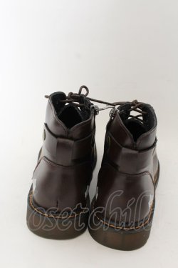 画像5: NieR Clothing / ブラウンブーツ【NieR WING】 37 ブラウン O-24-10-09-053-PU-SH-OW-ZT-K001