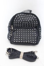 画像1: 【SALE】NieR CLOTHING / 2WAY STUDS BACKPACK  ネイビー O-24-10-09-014-PU-BG-OW-ZT421 (1)