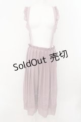 axes femme POETIQUE / ストライプサス付きパンツ M ピンク O-24-10-13-086-AX-PA-OW-ZT264
