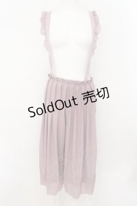 axes femme POETIQUE / ストライプサス付きパンツ M ピンク O-24-10-13-086-AX-PA-OW-ZT264