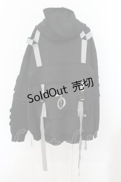 画像3: ililil / 推し活宇宙人ぱぁかぁ　パーカー F ブラック O-24-10-13-092-PU-CO-YM-OS