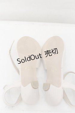 画像4: an another angelus / レースカットワークサンダル M アイボリー O-24-10-17-023-CA-SH-OW-ZT-K017