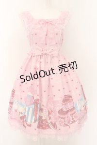 Angelic Pretty / Lovely Toyboxジャンパースカート  ピンク O-24-10-17-025-AP-OP-OW-OS