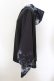 画像2: NieR Clothing / 着物風袖ブロッキングシャツ  ブラック O-24-10-22-050-PU-BL-OW-ZT309 (2)