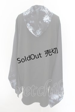 画像3: NieR Clothing / 着物風袖ブロッキングシャツ  ブラック O-24-10-22-050-PU-BL-OW-ZT309