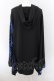 画像3: NieR Clothing / FAKEチャイナボタン着物風袖プルオーバー  【彼岸花】ブルー O-24-10-22-060-PU-TO-IG-ZT260 (3)