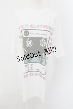 画像1: NieR Clothing / ＃NIER好きさんと繋がりたい Tシャツ XL ホワイト O-24-10-22-062-PU-TS-IG-ZT324