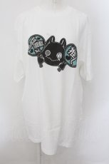 画像1: 【SALE】NieR CLOTHING /ACK NieRちゃん推しTシャツ XL ホワイト O-24-10-22-066-PU-TS-IG-ZT325 (1)