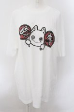 画像1: 【SALE】NieR CLOTHING / NieRちゃん推しTシャツ XL ホワイト O-24-10-22-069-PU-TS-IG-ZT324 (1)