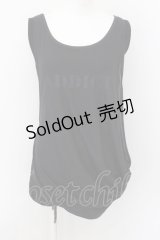 HEAVEN and Earth / レイヤード風タンクトップ M ブラック O-24-10-22-080-PU-TO-IG-ZT396