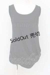 HEAVEN and Earth / レイヤード風タンクトップ M ブラック O-24-10-22-080-PU-TO-IG-ZT396