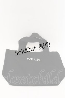 画像1: MILK / miniトート  クロ O-24-10-23-040-ML-BG-OW-OS