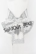 Qutie Frash / 花魁帯コルセット  シルバー O-24-10-24-042-QU-TO-IG-OS