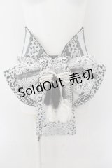 Qutie Frash / 花魁帯コルセット  シルバー O-24-10-24-042-QU-TO-IG-OS