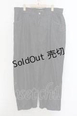 MILKBOY / BIG TUCK PANTS  ブラック O-24-10-26-004-MB-PA-OW-ZI