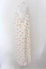 画像2: 【SALE】Candy Stripper / TINY CHERRY CAMISOLEワンピース 2 アイボリー O-24-10-26-006-PU-OP-IG-ZT324 (2)