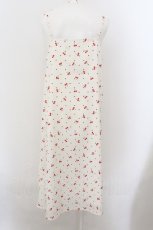 画像3: 【SALE】Candy Stripper / TINY CHERRY CAMISOLEワンピース 2 アイボリー O-24-10-26-006-PU-OP-IG-ZT324 (3)