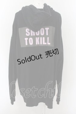 画像3: 【SALE】MILKBOY / RIOT RABBITS HOODY 2XL ブラック O-24-10-26-021-MB-TO-OW-ZT332