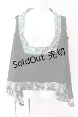 Qutie Frash / バタフライポンチョ  ブラック O-24-10-27-042-QU-JA-OW-ZS