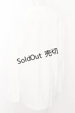 画像2: NieR Clothing / ミケプリントカットソー XL ホワイト O-24-10-31-038-PU-TO-OW-ZT250
