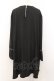 画像3: NieR Clothing / 5ZIP PULLOVER【袖口切替付き】ONE君 F ブラック O-24-10-31-043-PU-TO-OW-ZT282 (3)