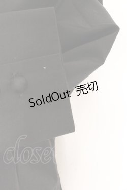 画像2: Moi-meme-Moitie / くるみボタンブラウス M ブラック O-24-10-31-064-MO-BL-IG-OS