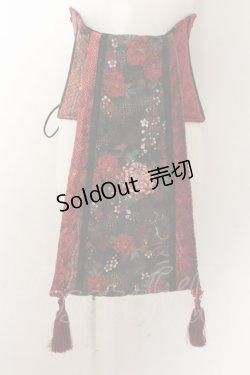 画像1: Qutie Frash / 花魁帯コルセット  レッド O-24-10-31-081-QU-TO-IG-ZI